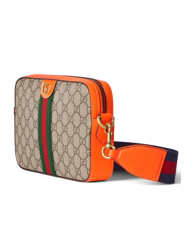 Gucci Small Ophidia Gg Messenger Bag In Multicolor
