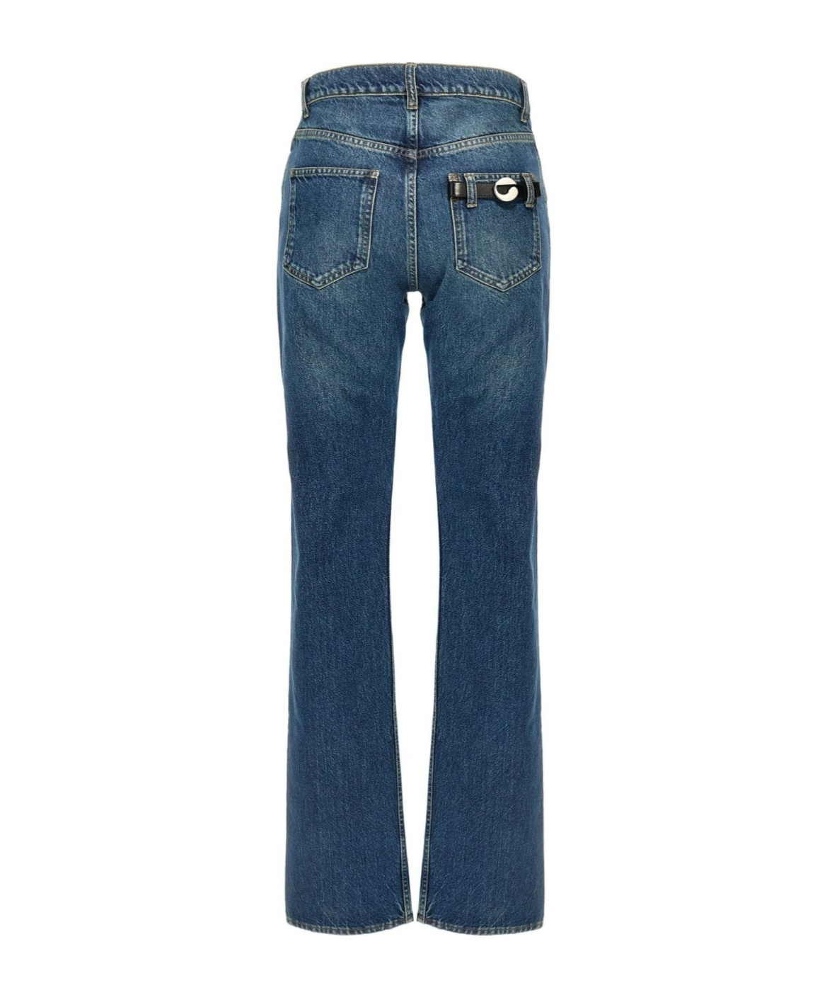 Coperni Denim Trousers With Belt Loops In Blue