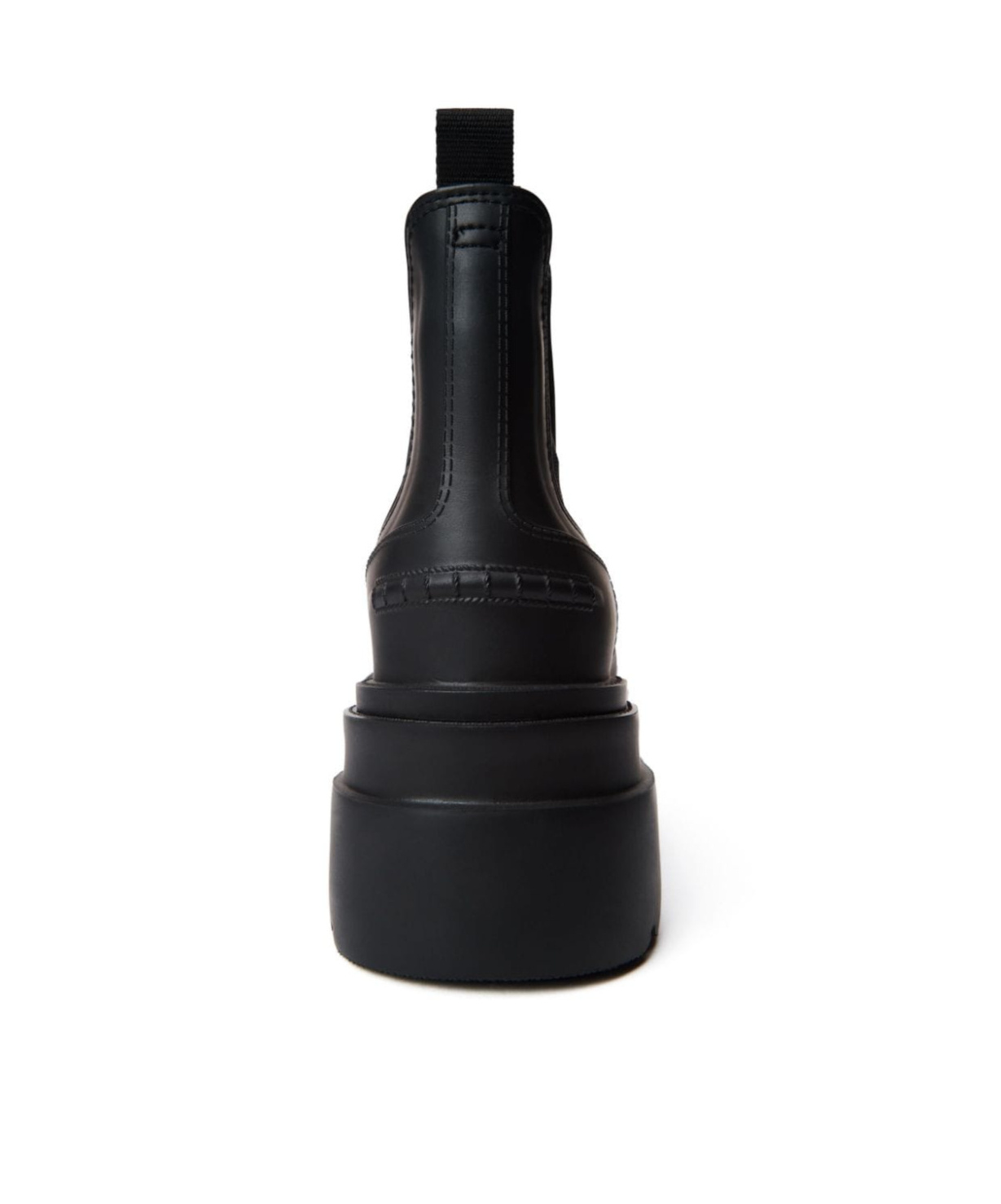 Alexander Wang Carter Ankle Platform Rain Boot In Black