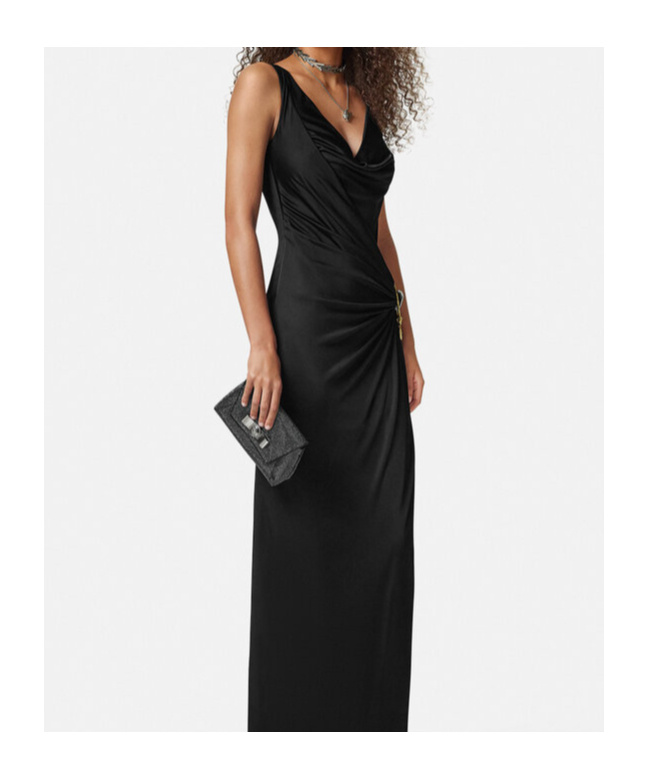Versace Gianni Clutch Bag In Black