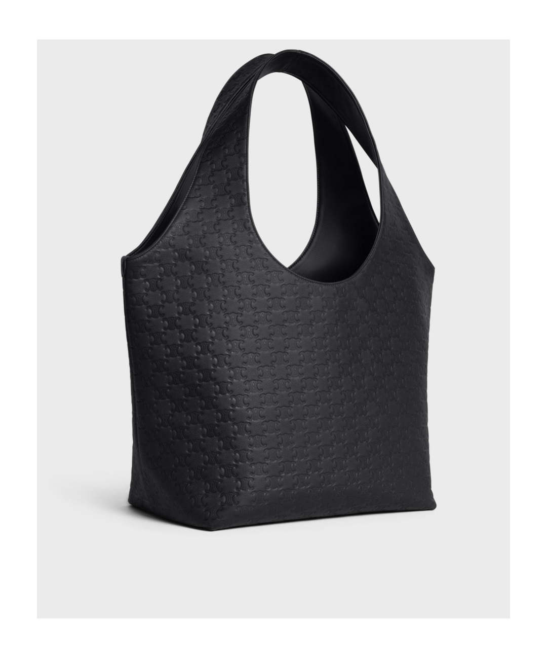 Celine Logo Handbag In Black