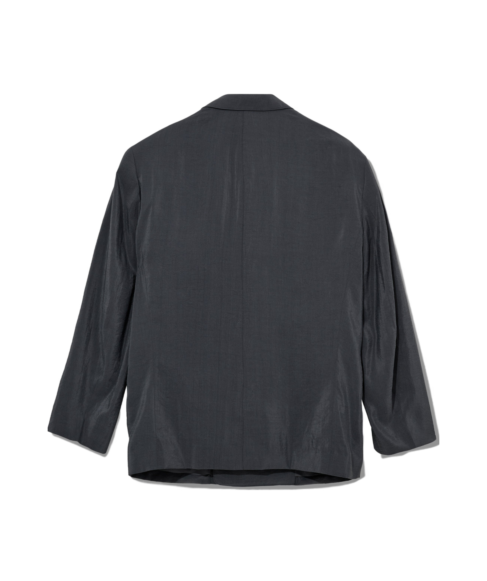 Lemaire Long-sleeved Suit Jacket In Grey