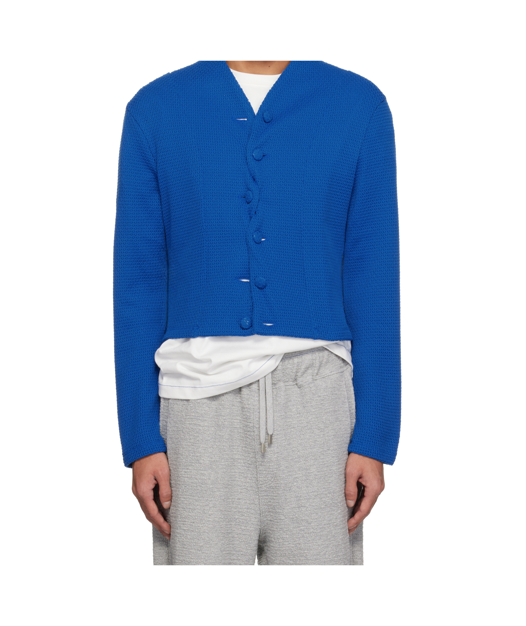 Ader Error Blue Product. 62 Cardigan In Blue