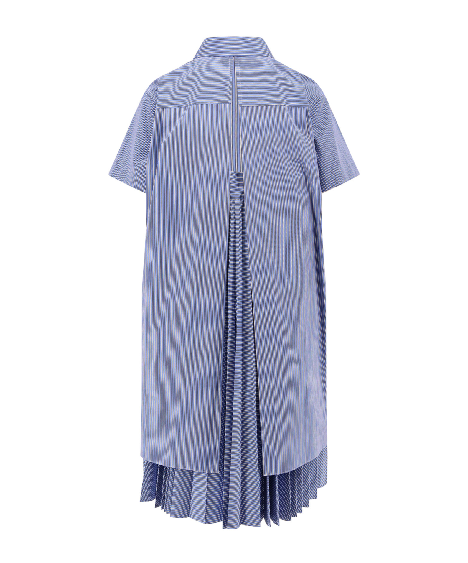 Sacai Midi Dress In Blue