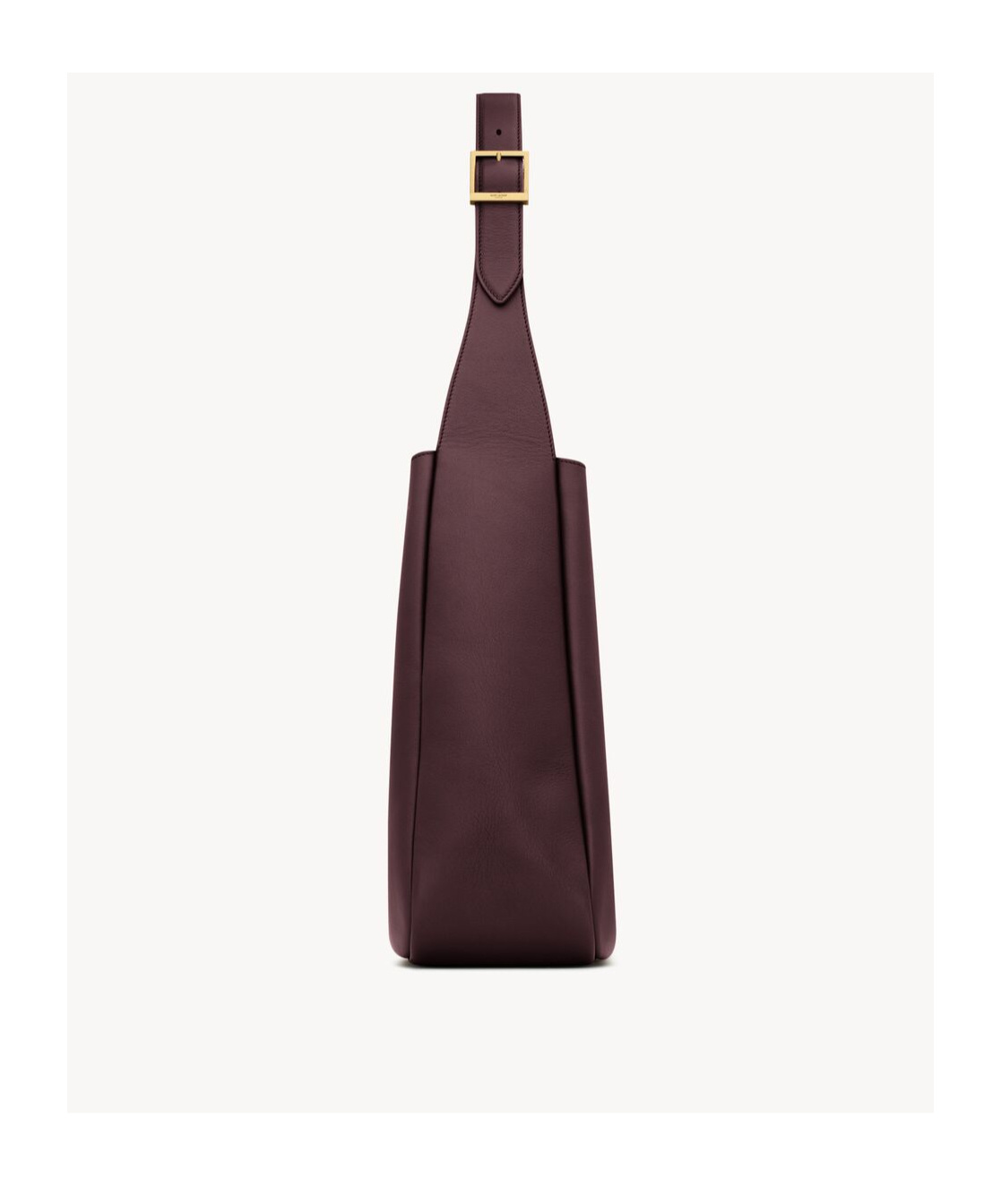 Saint Laurent Le 5 A 7 Supple Large Leather Hobo Bag In Brown