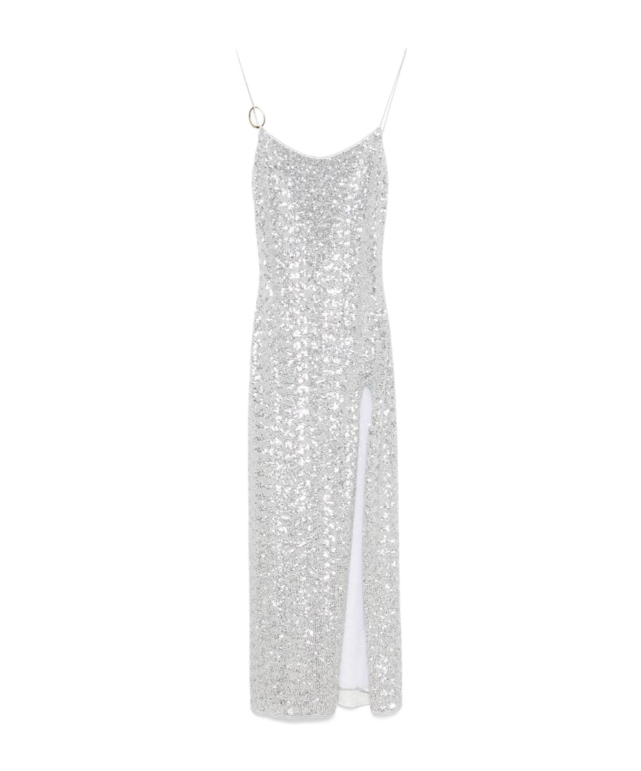 OSEREE OSÉREE SEQUIN EMBELLISHED SLEEVELESS DRESS