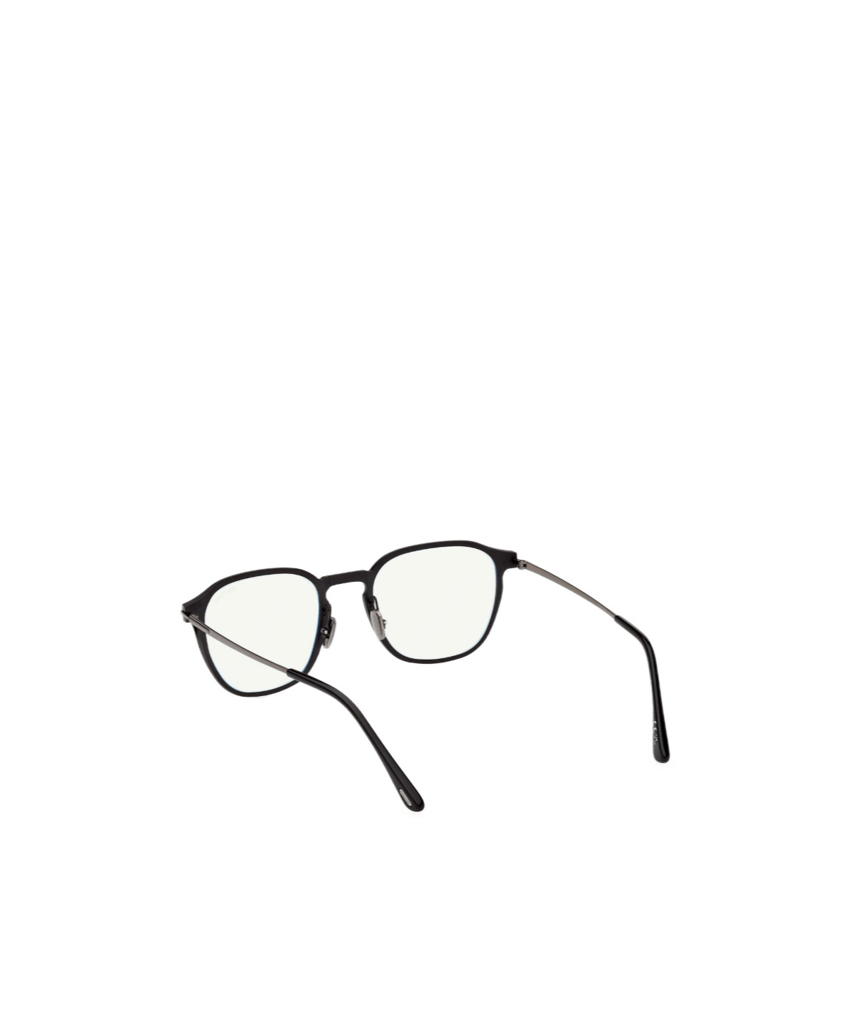 Tom Ford Round-frame Glasses In Black
