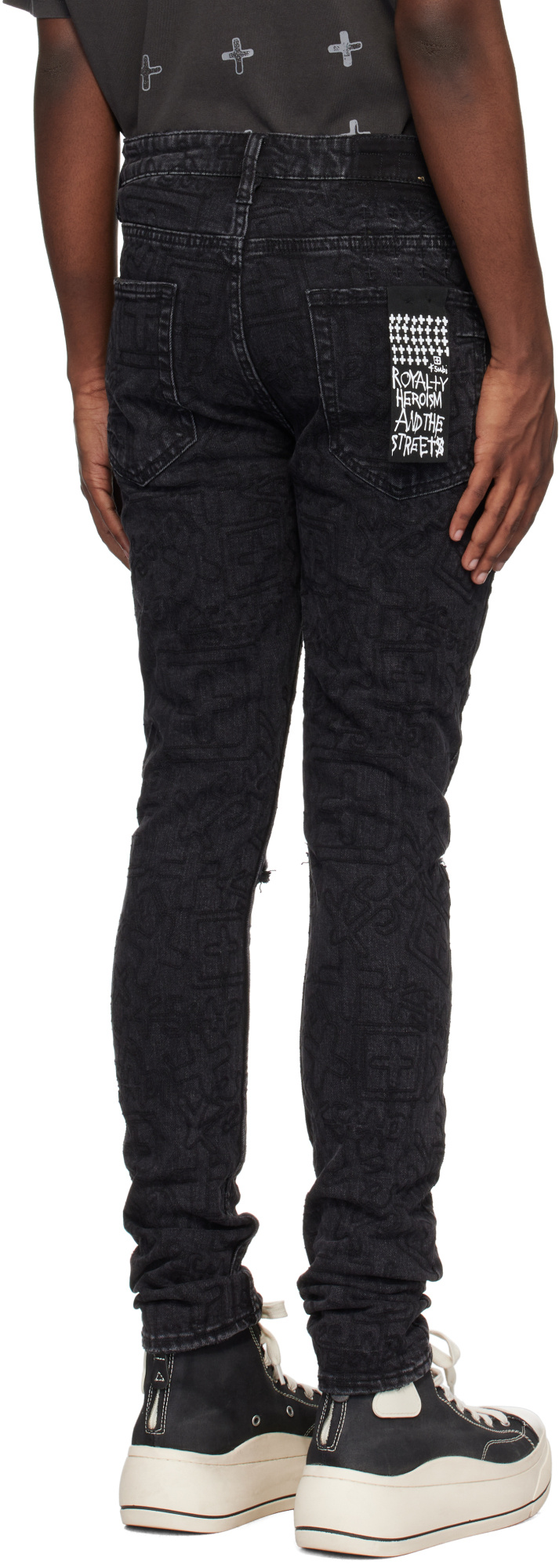 KSUBI DENIM TROUSERS WITH BELT LOOPS 