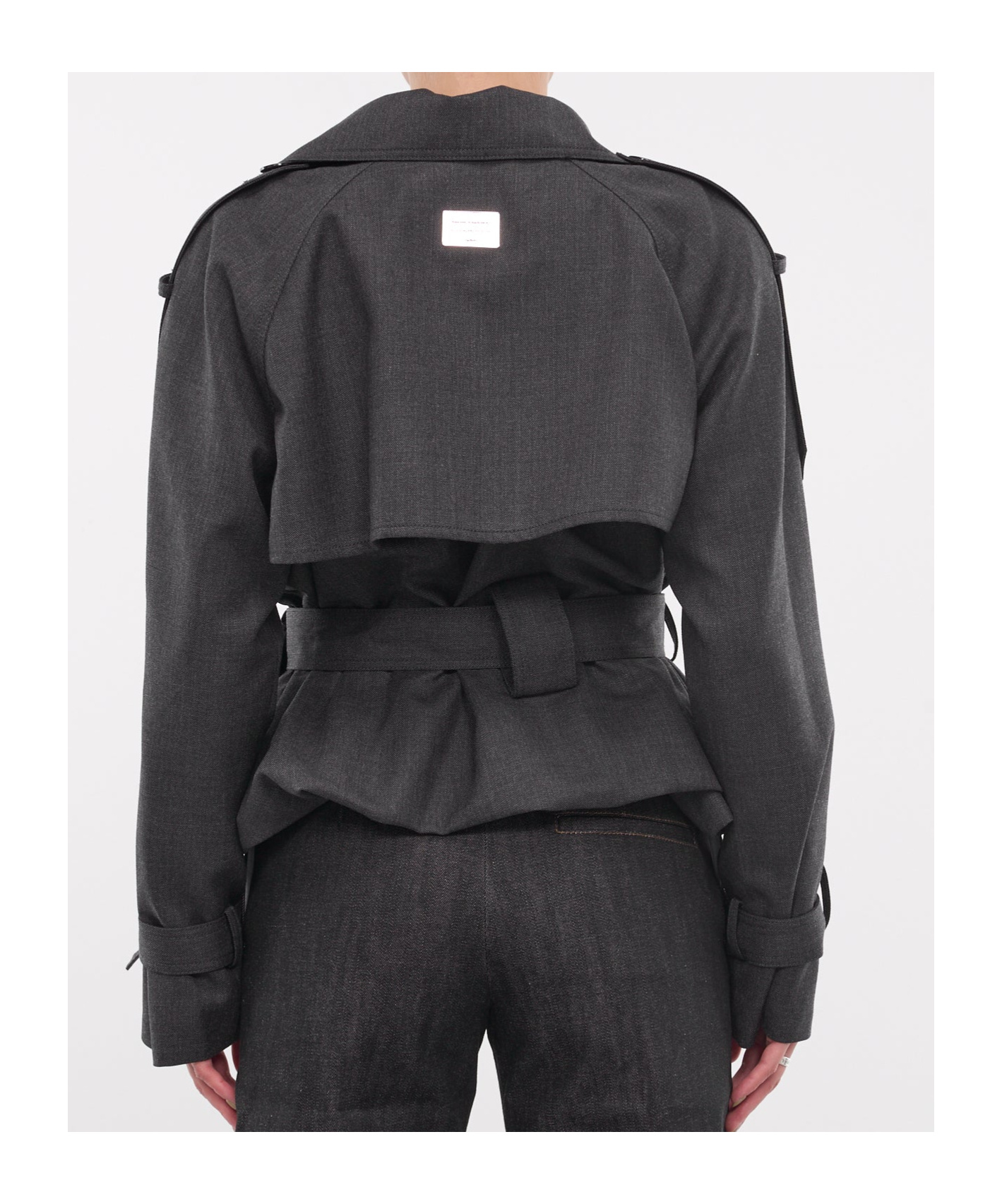 Acne Studios Long-sleeved Casual Jacket In Black