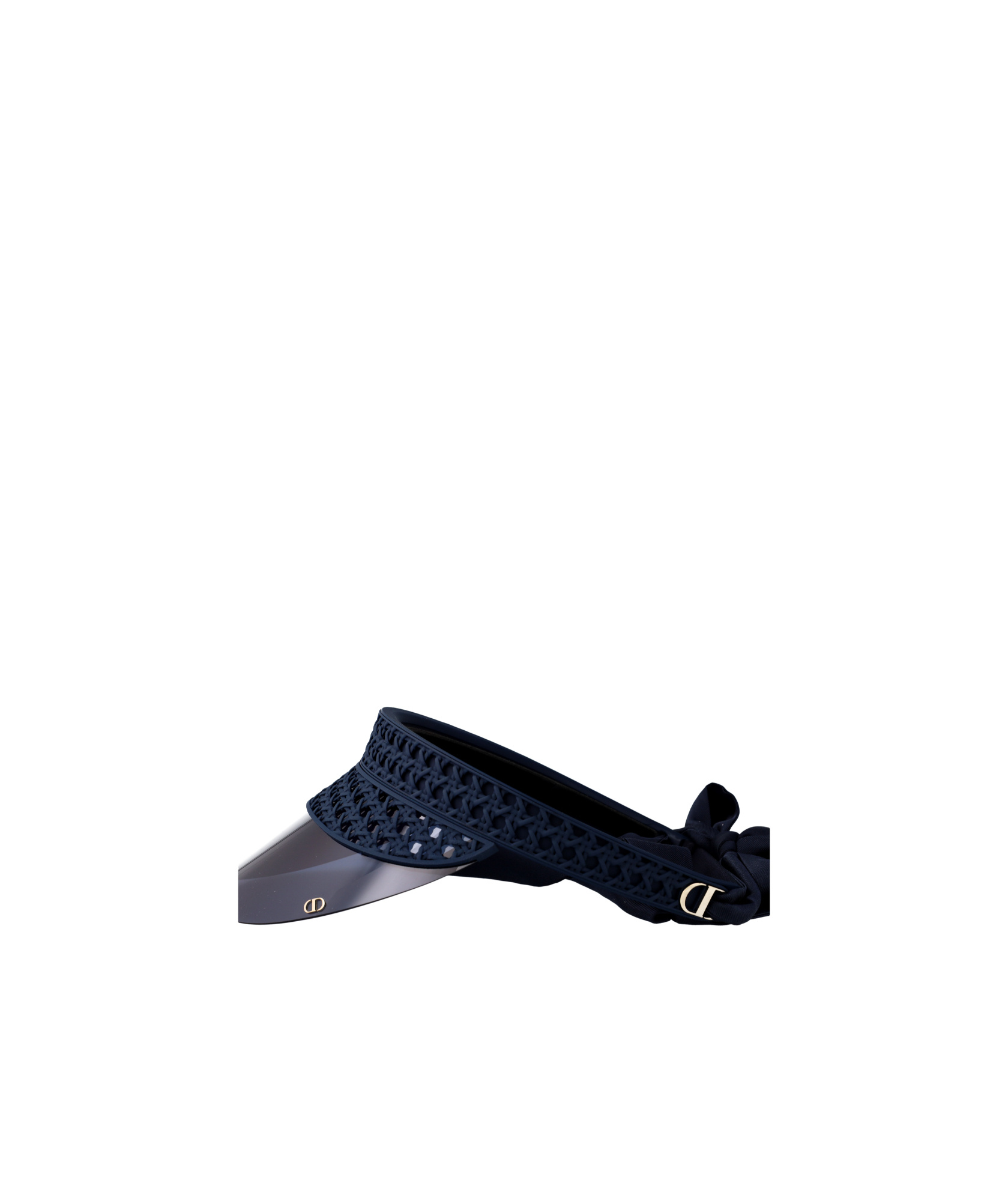 Dior Logo Sun Hat In Navy Blue
