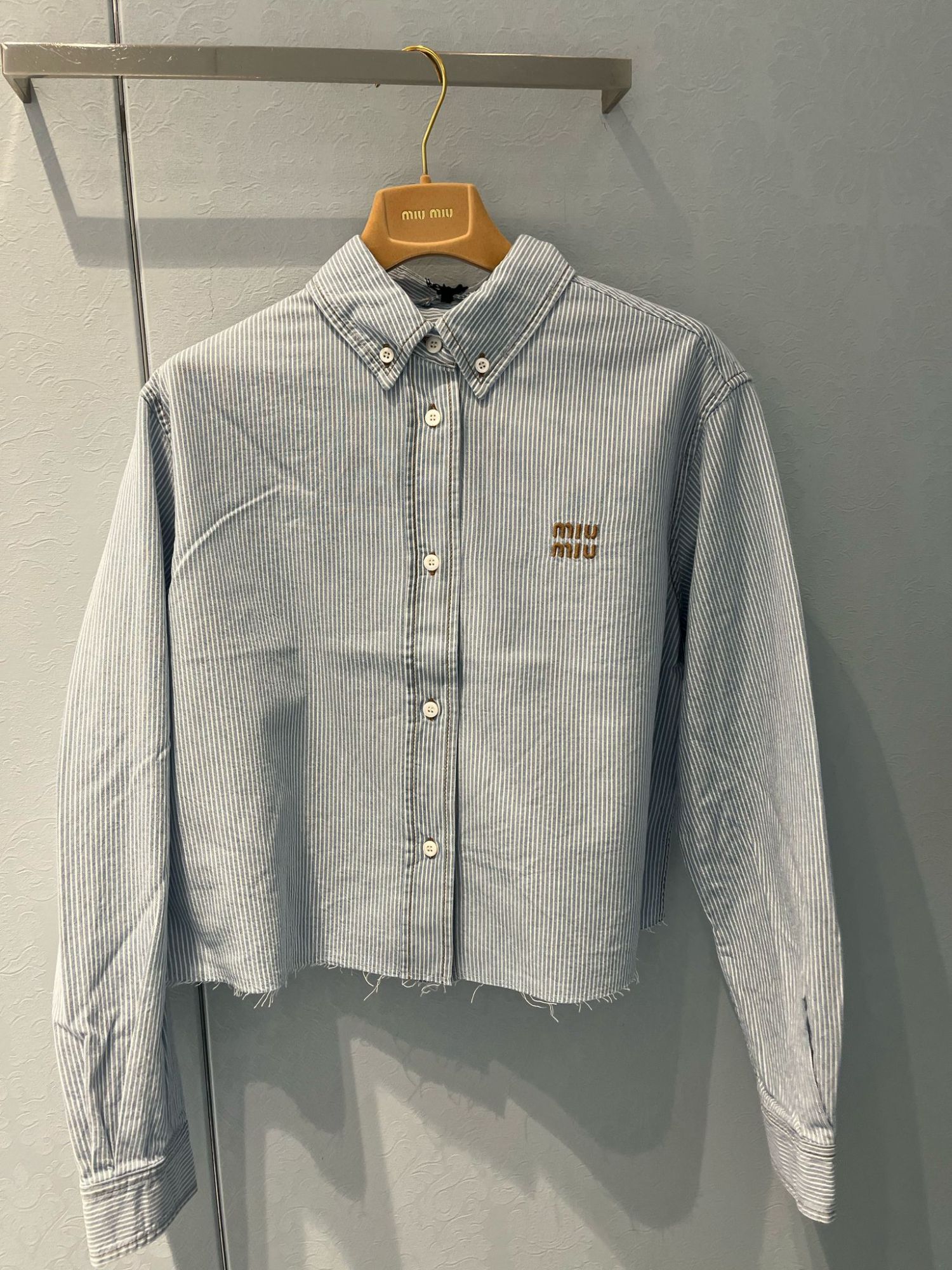 Miu Miu Striped Shirt