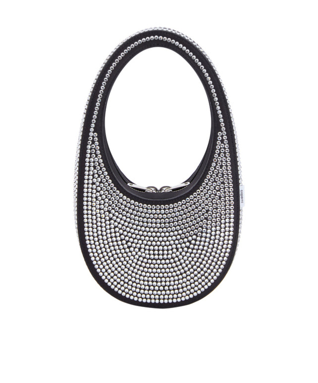 COPERNI CRYSTAL EMBELLISHED MINI SHOULDER BAG 