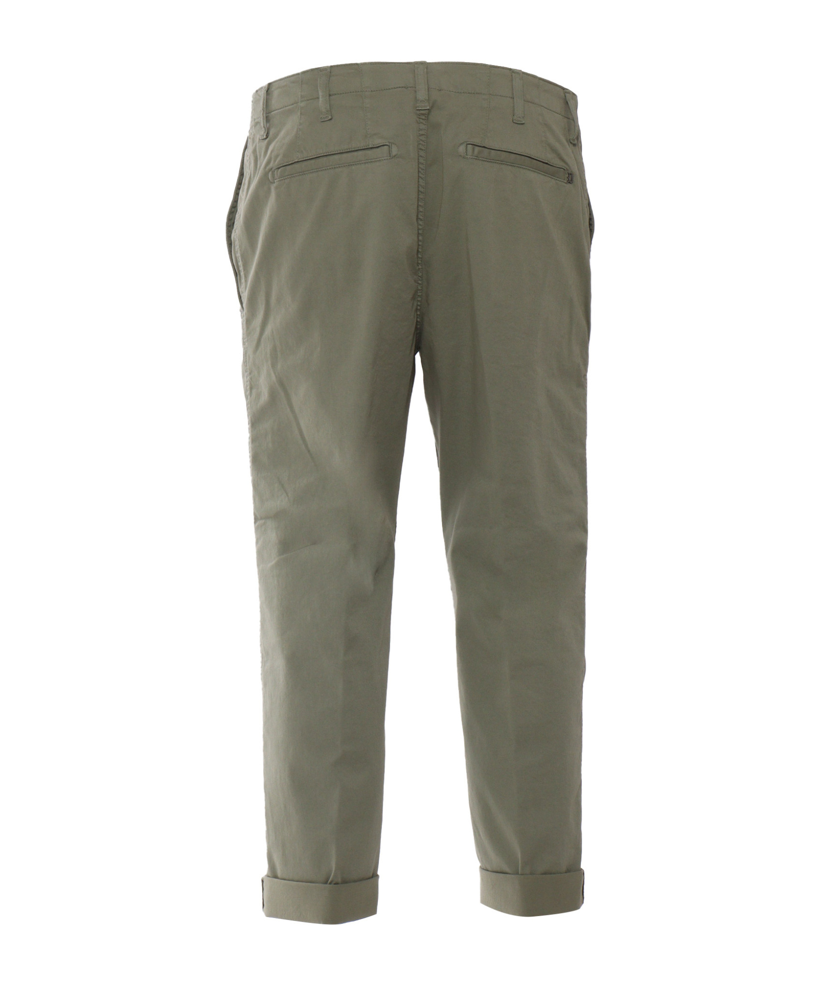 Dondup Belt Loops Slacks In Green