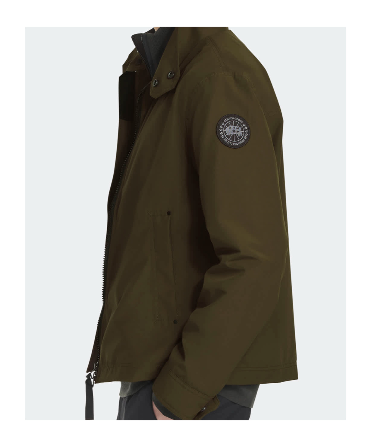 Canada Goose Rosedale Jacket Black Label In Gray