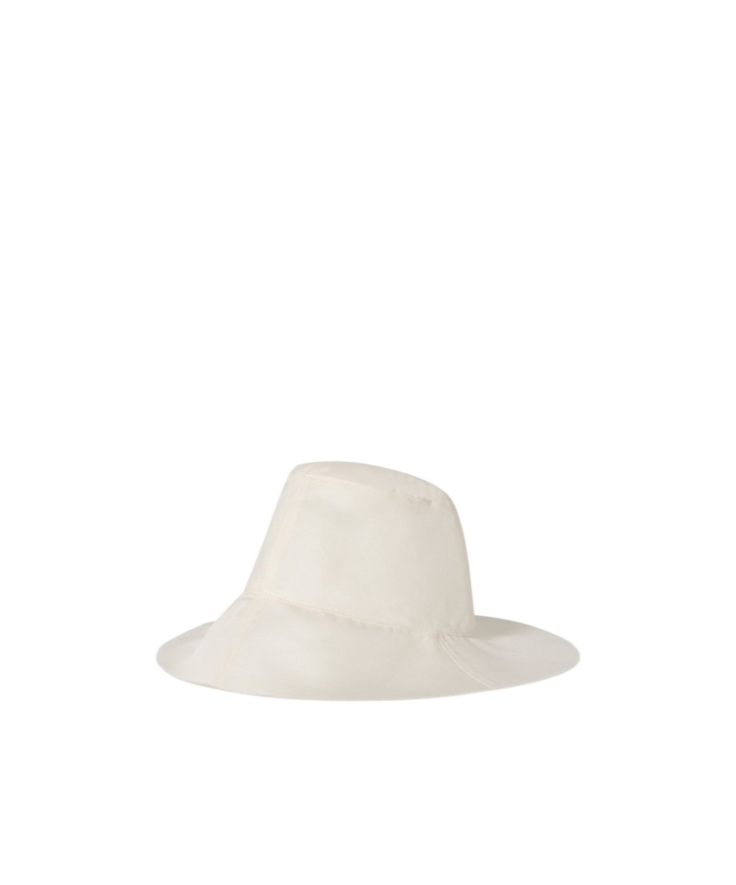 The Row Sofia Silk Fisherman Hat In White