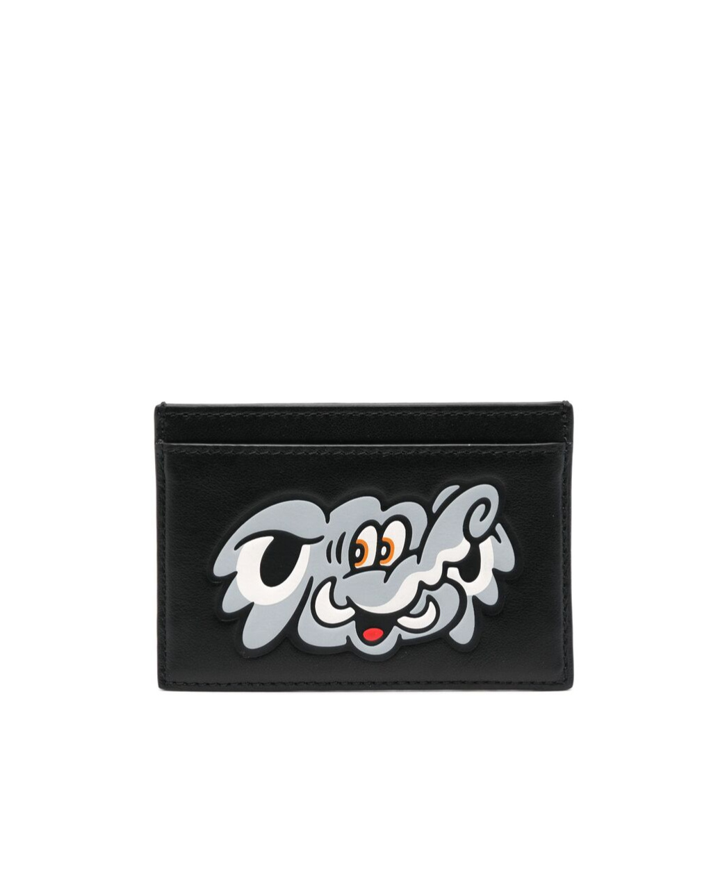 Kenzo Logo-embossed Card Holder In Black