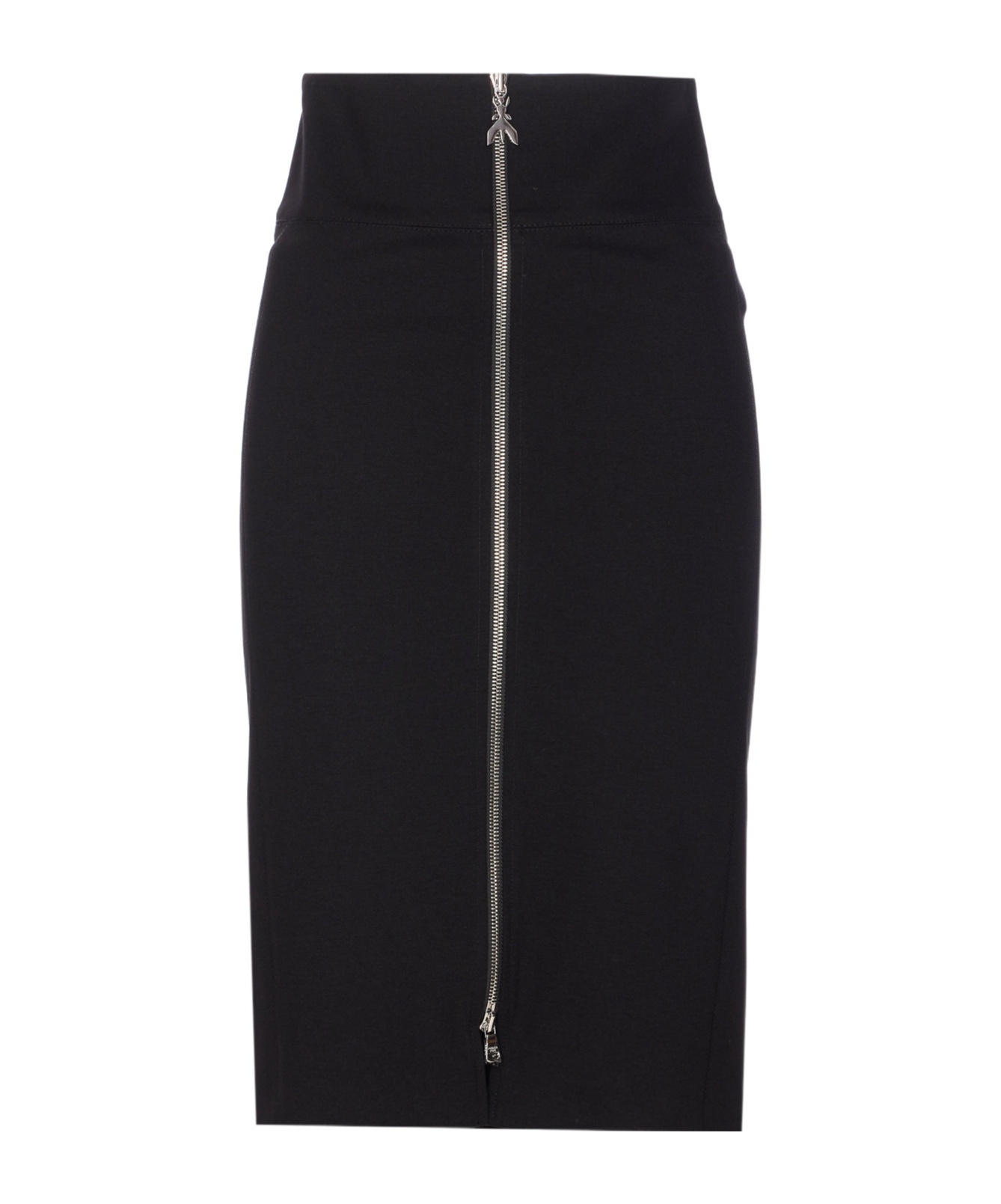 Patrizia Pepe Essential Midi Skirt In Black