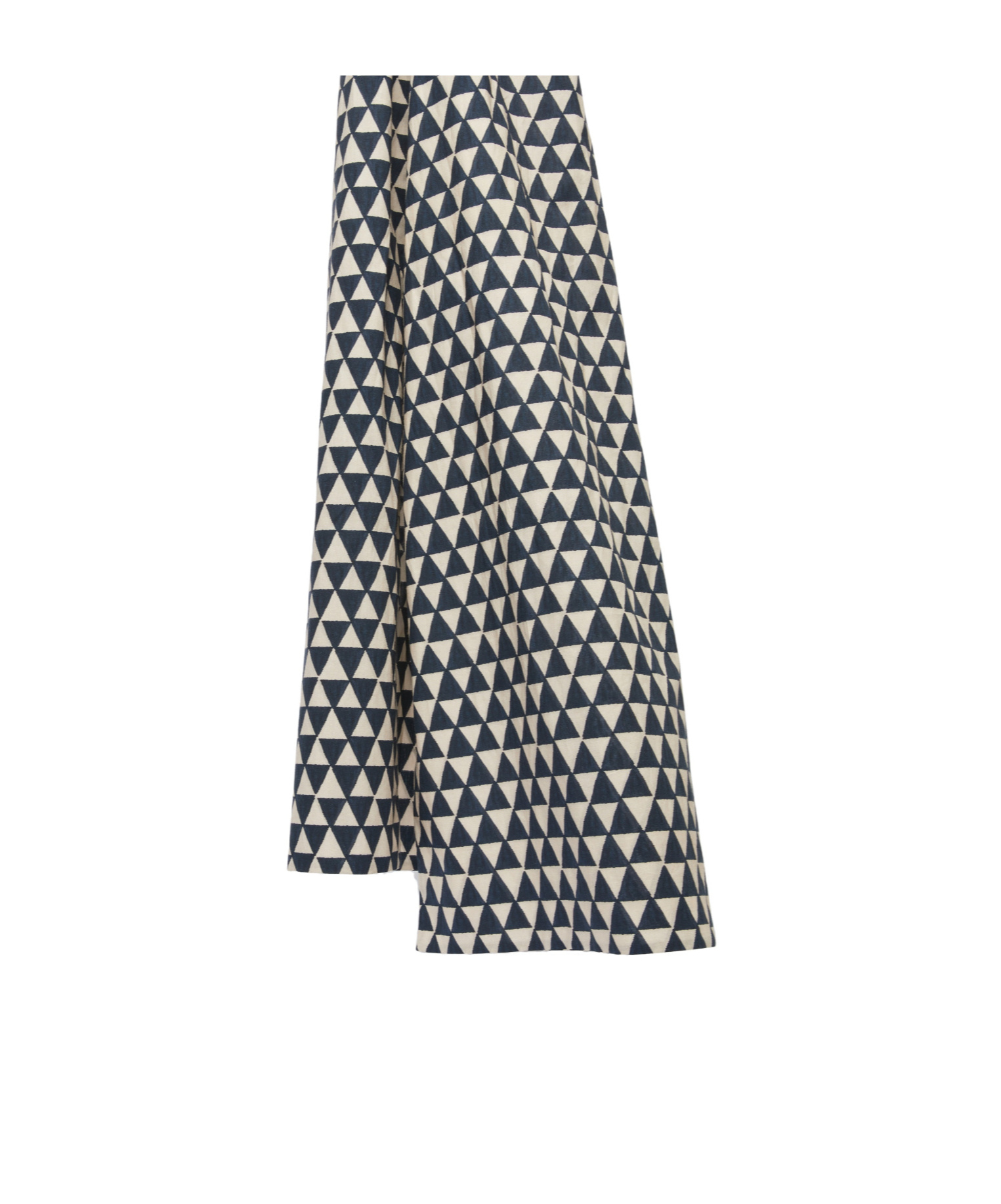 Max Mara Printed Cotton Scarf In Black