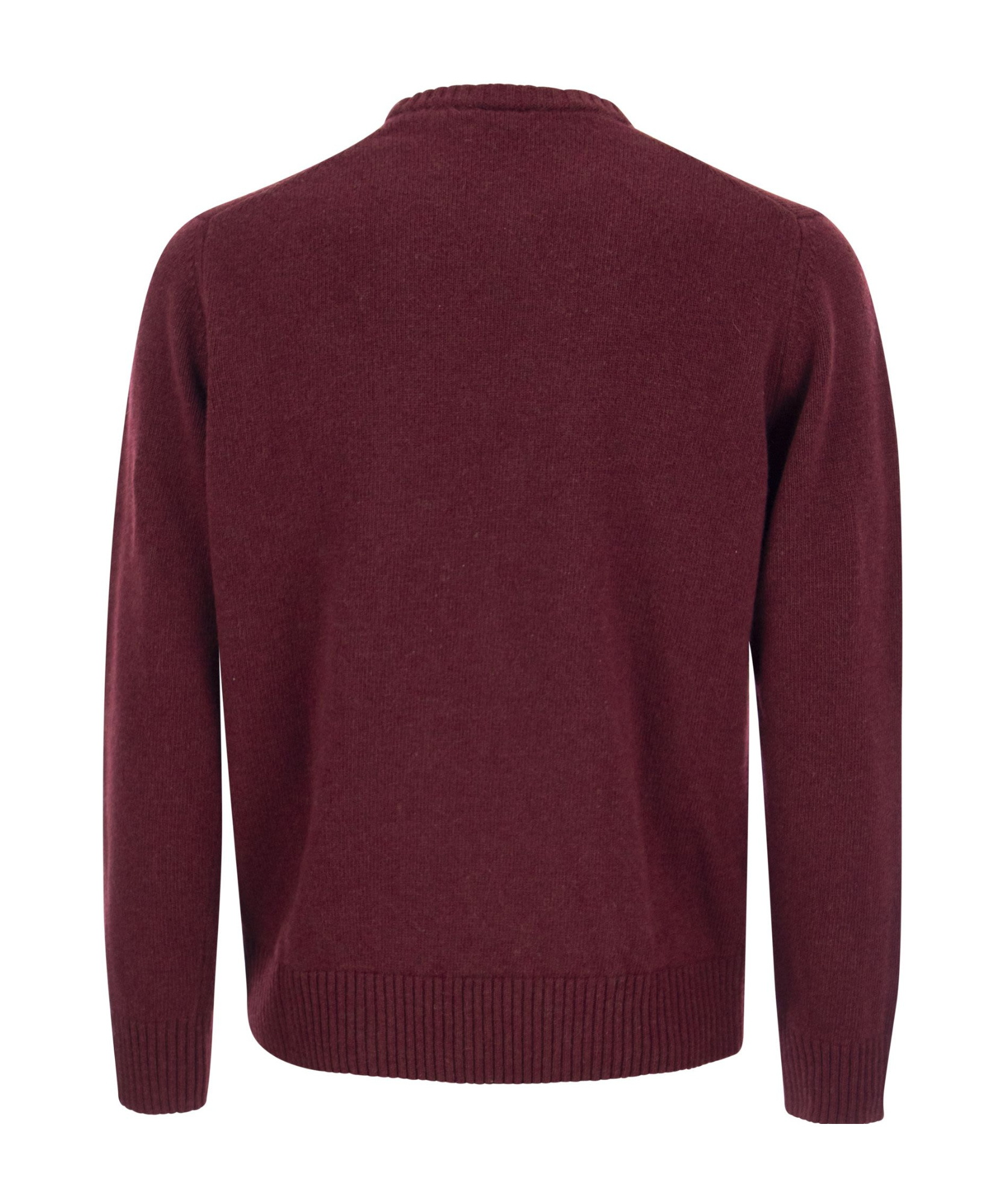 Paul & Shark Round Neck Sweater In Red