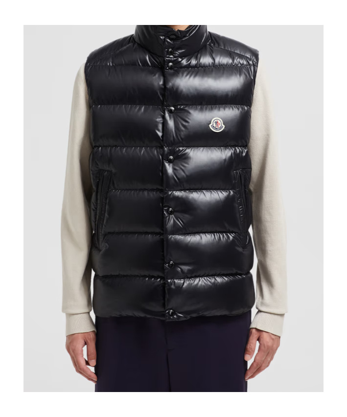Moncler Tibb Down Gilet In Black