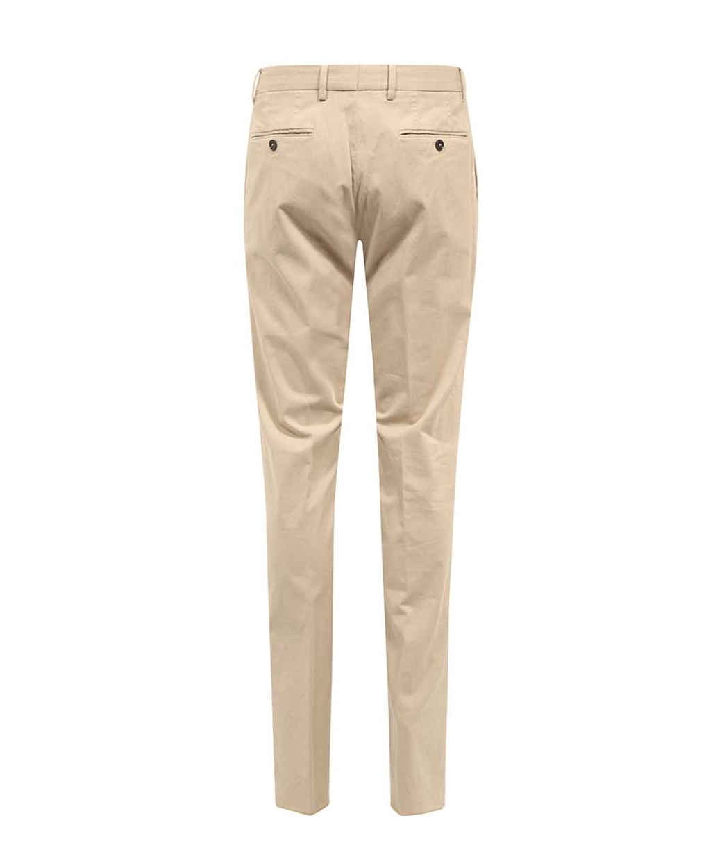 Zegna Belt Loop Casual Pants In Nude