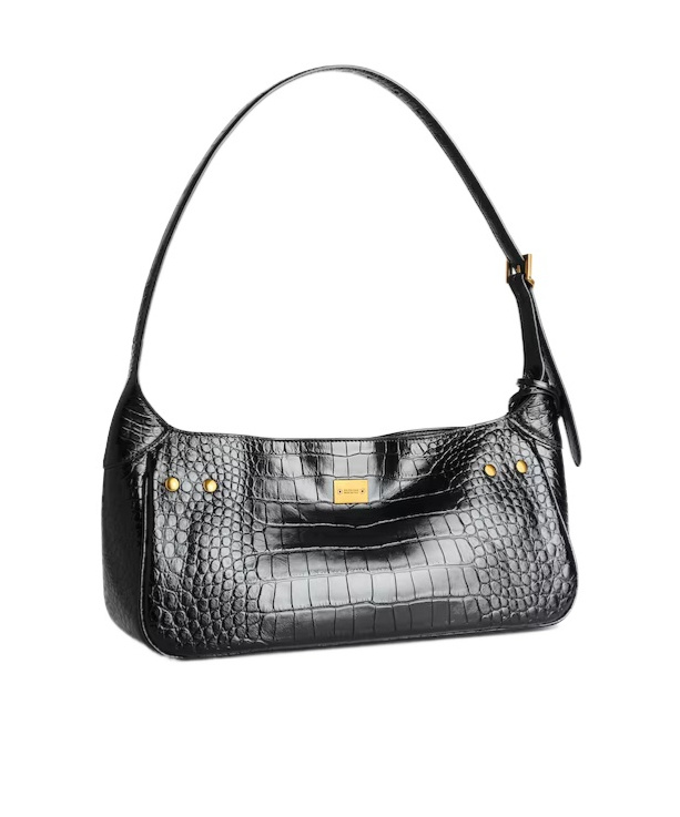 Balenciaga Women's Bel Air Shoulder Bag Small In Black In Black
