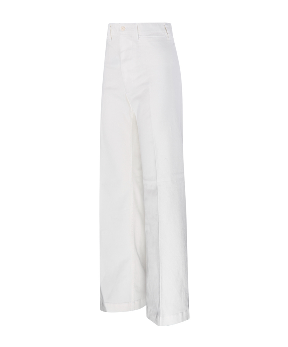 Polo Ralph Lauren High-waist Straight-leg Pantsith Tailored Finish