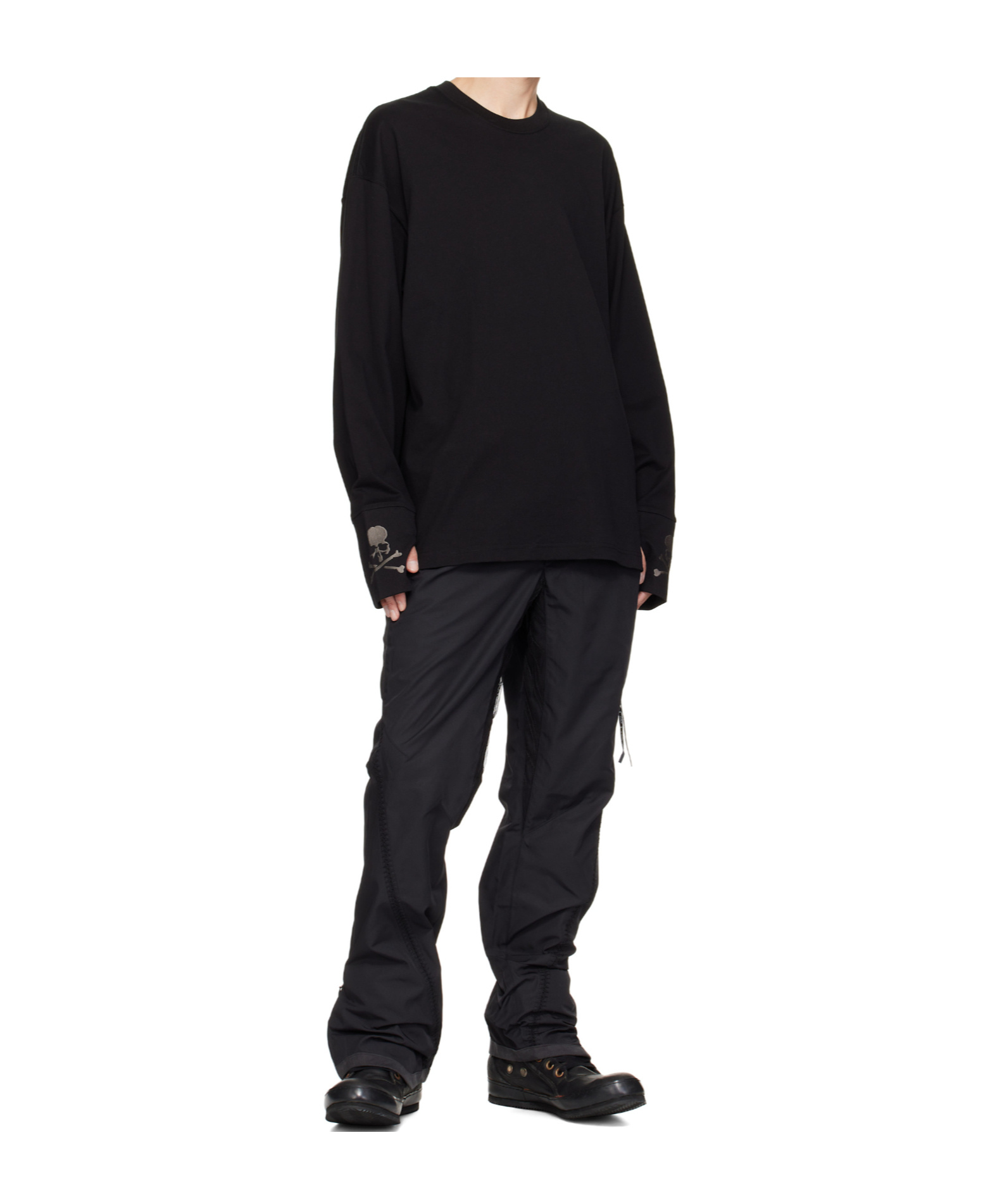 Mastermind Japan Long-sleeved T-shirt In Black