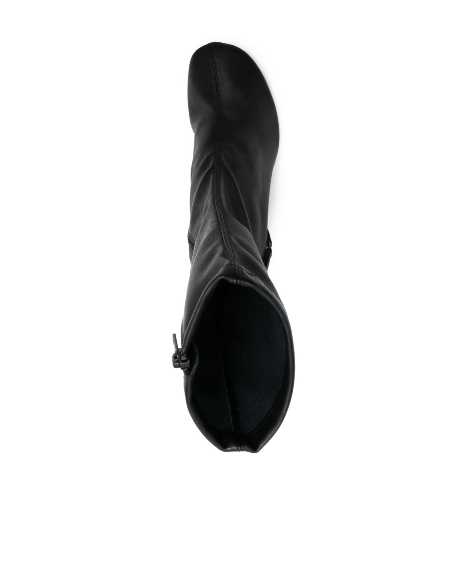 Shop Courrèges 80mm Oblique Boots In Black
