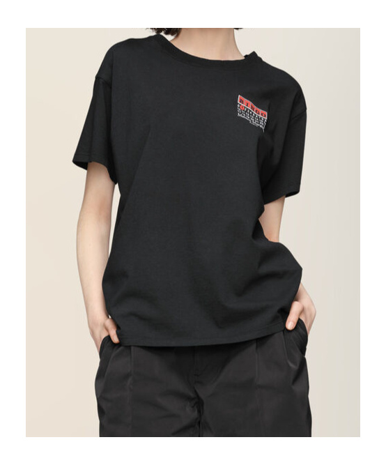 Maison Margiela Bingo-print Cotton T-shirt Clothing In Black