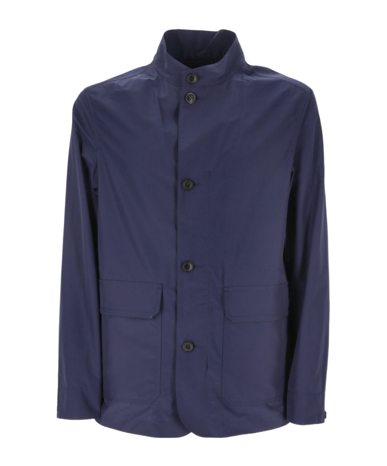 ZEGNA Z ZEGNA LONG-SLEEVED MOCK NECK JACKET