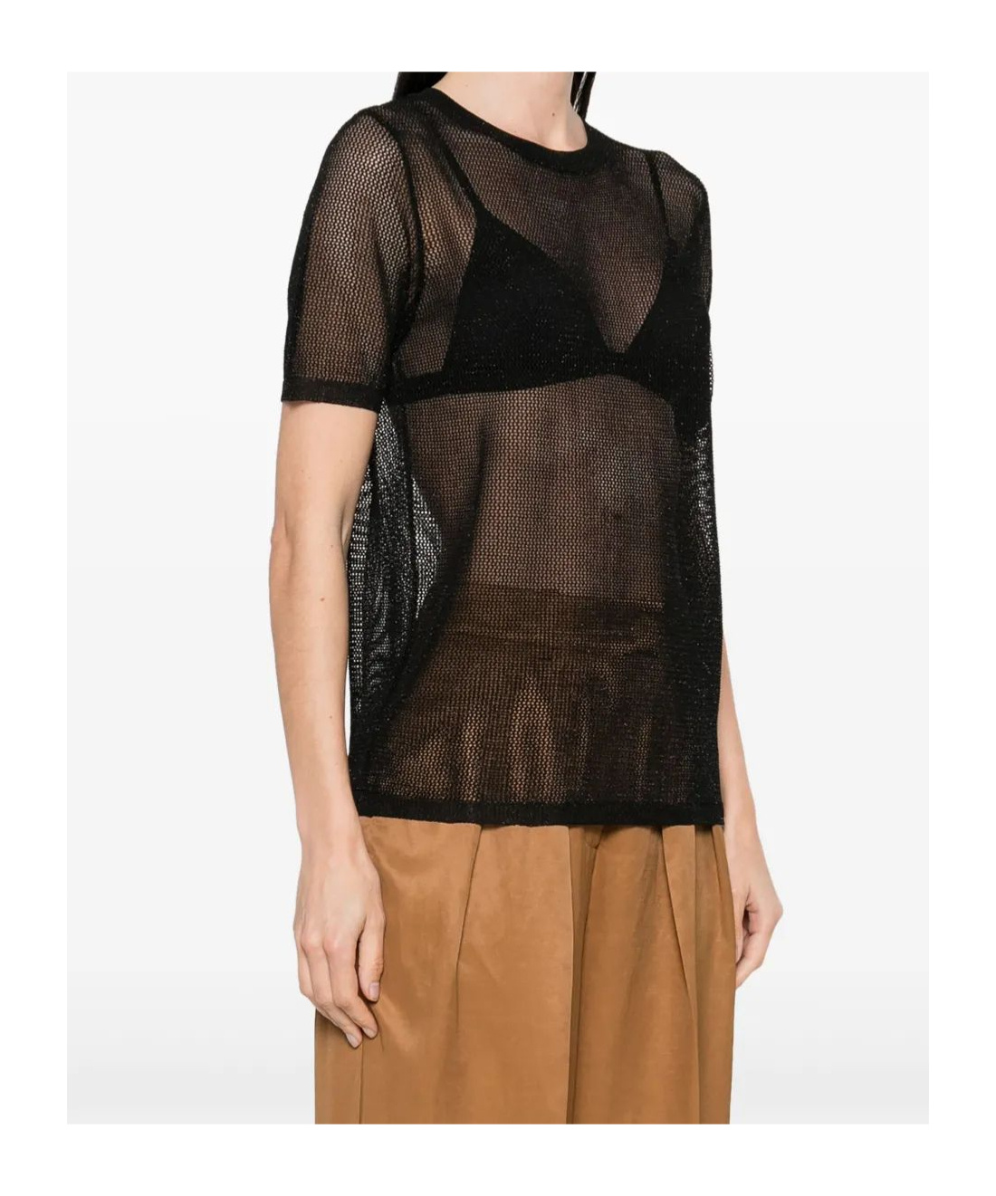 Herno Open-knit T-shirt