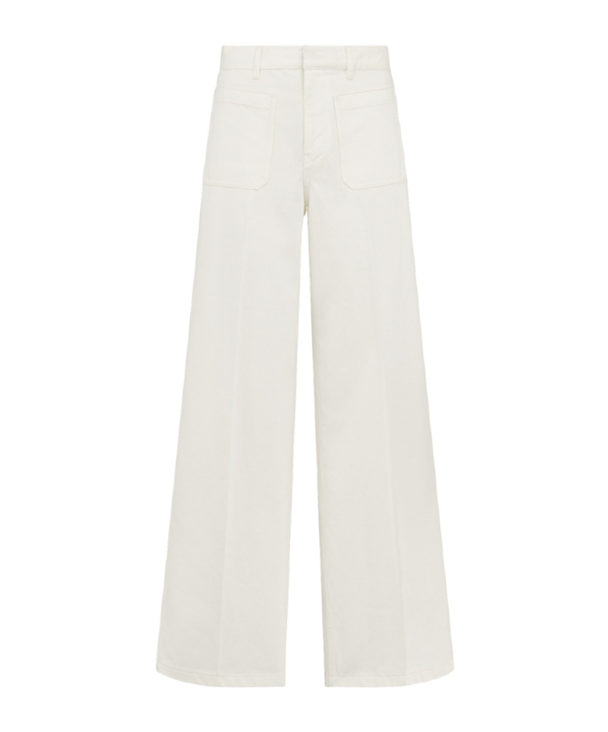 Dior Flared Jeans In White