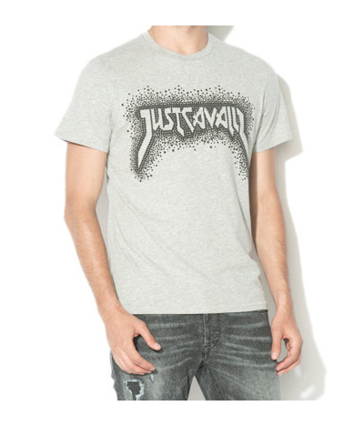 Just Cavalli T Shirt In Gray