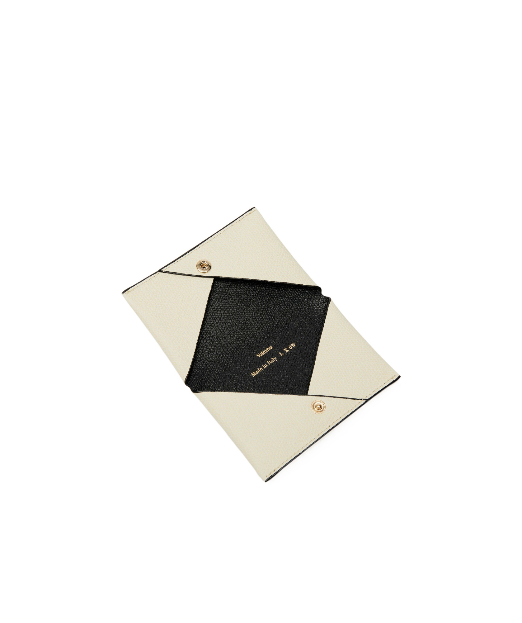 Valextra Pebbled Leather Card Case