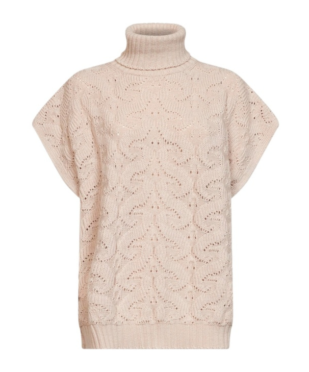 Etro Paisley-stitch Openwork Sweater In Off White