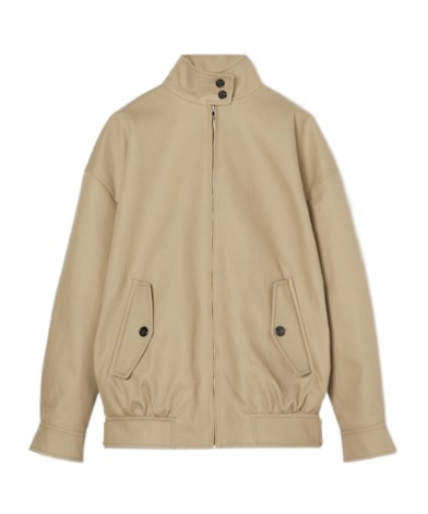 Gucci Heavy Cotton Drill Jacket In Nude