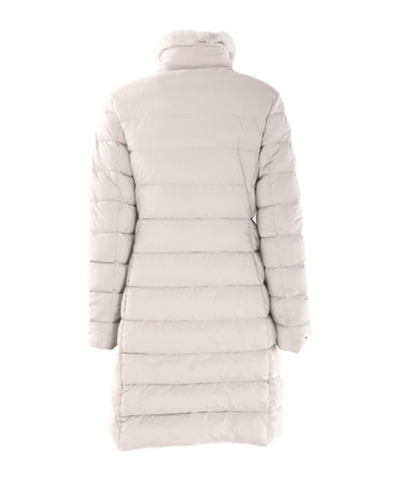 Moorer Long-sleeved Quilted Cotton Clothes In White