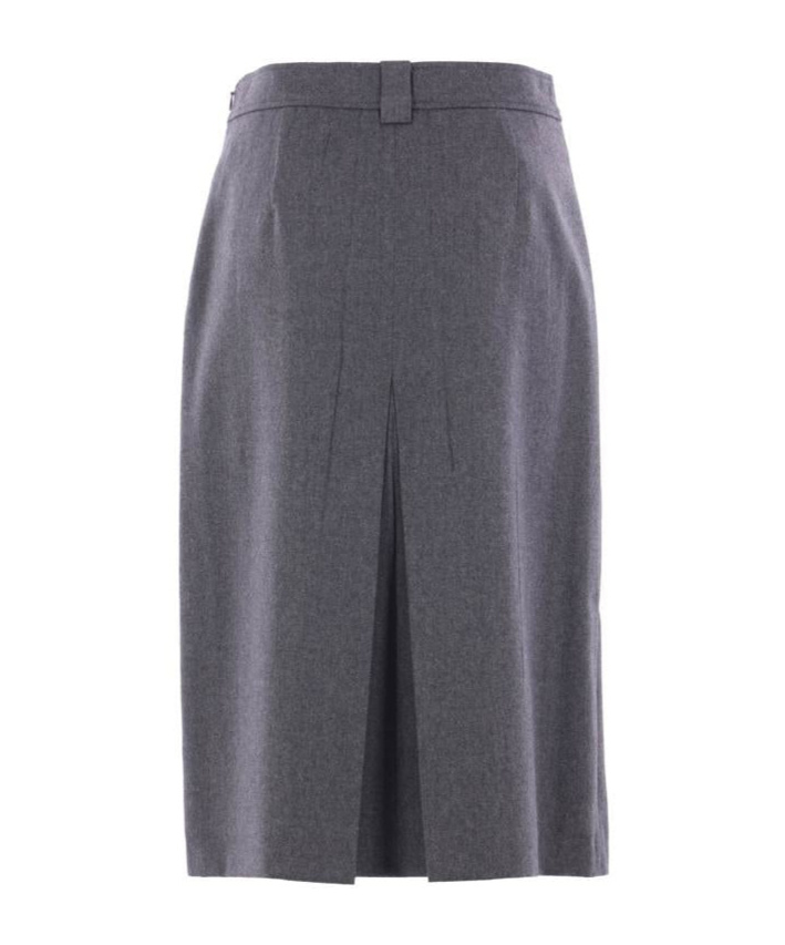 Prada Pleated Midi Skirt