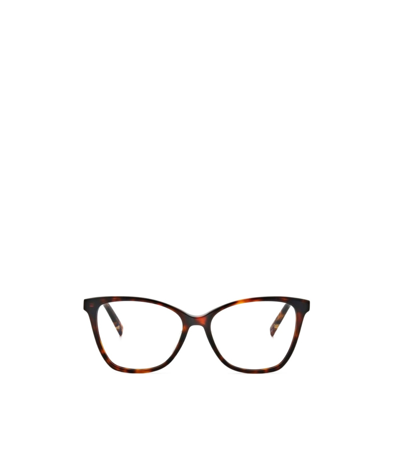 MISSONI TORTOISESHELL CAT-EYE FRAME GLASSES