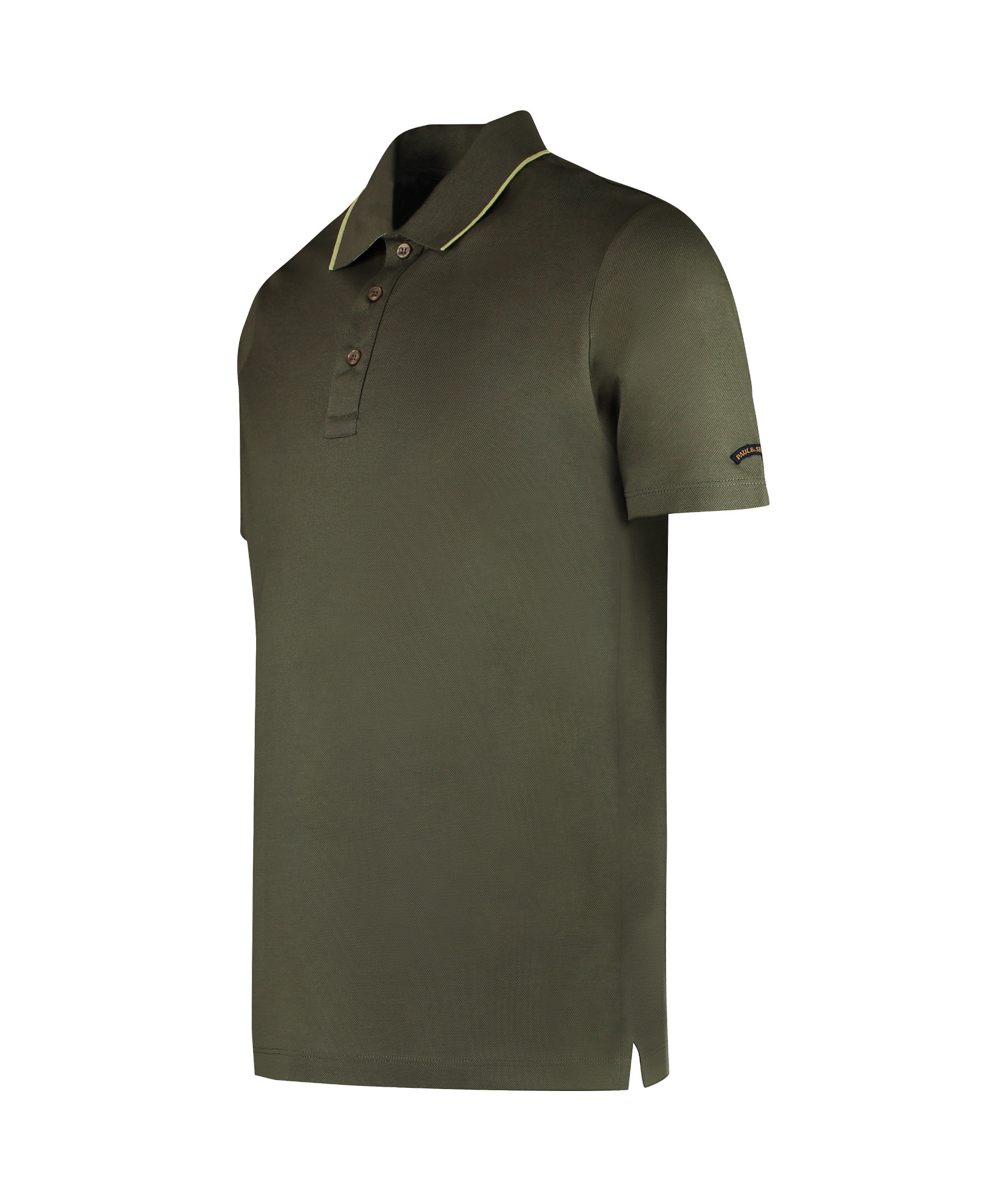 Shop Paul & Shark Paul Shark Short Sleeve Polo Shirt In Green
