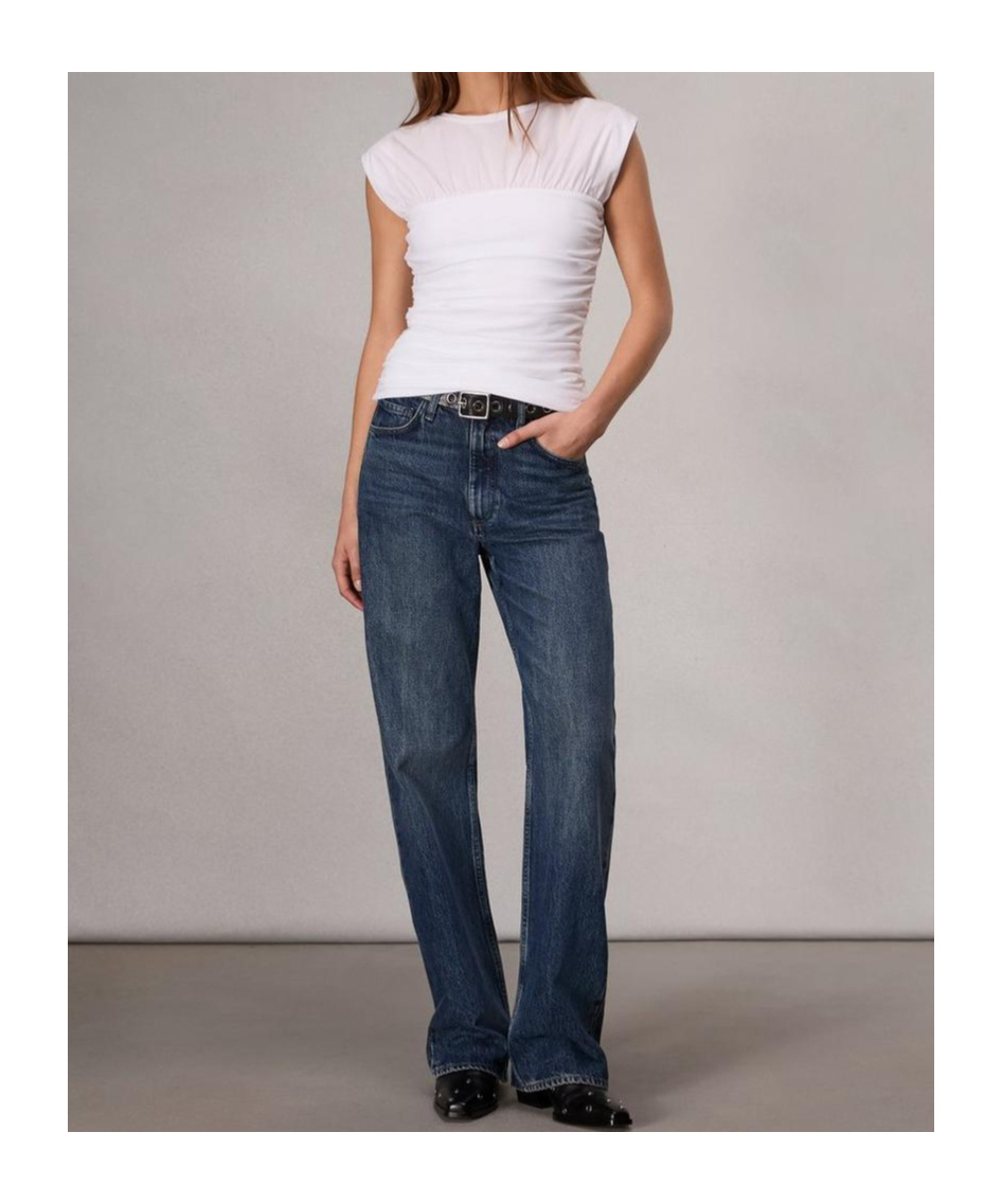 Rag & Bone Sleeveless T-shirt In White