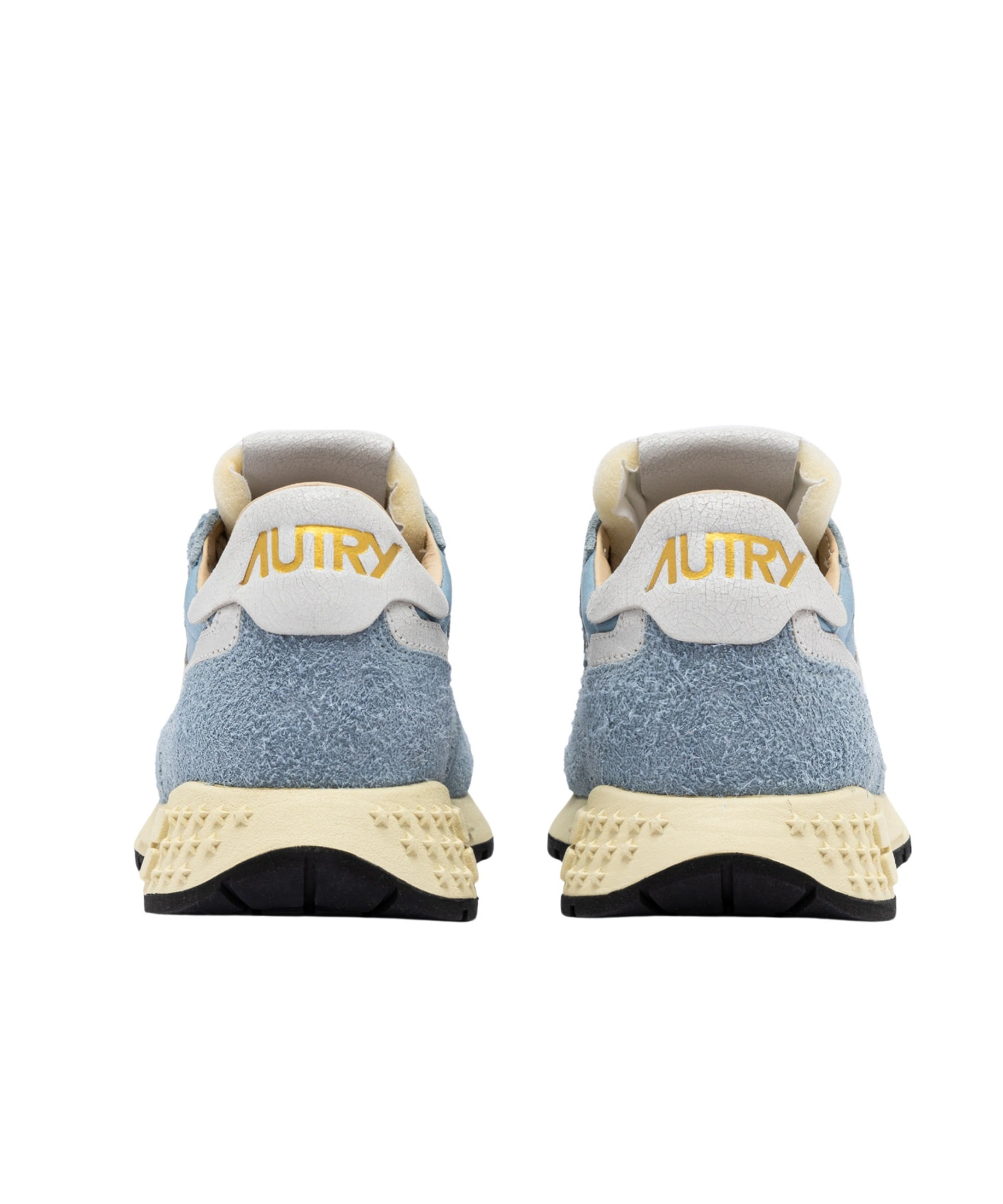 Shop Autry Reelwind Low 'lilac' Sneakers In Blue