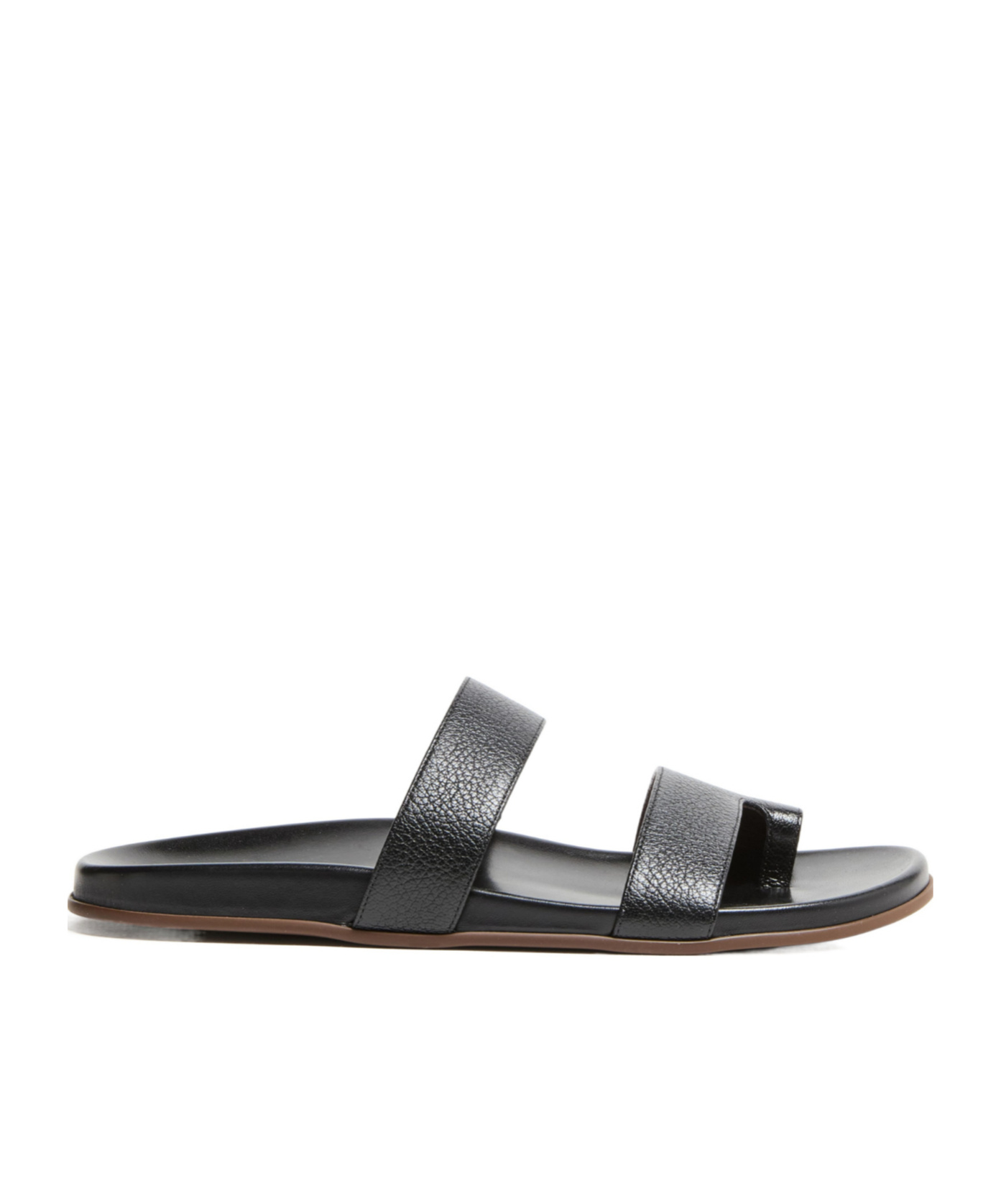 The Row Casual Flat Slippers In Black