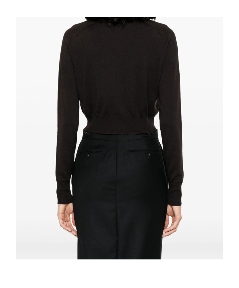 Sportmax Long-sleeved Knitted Jacket