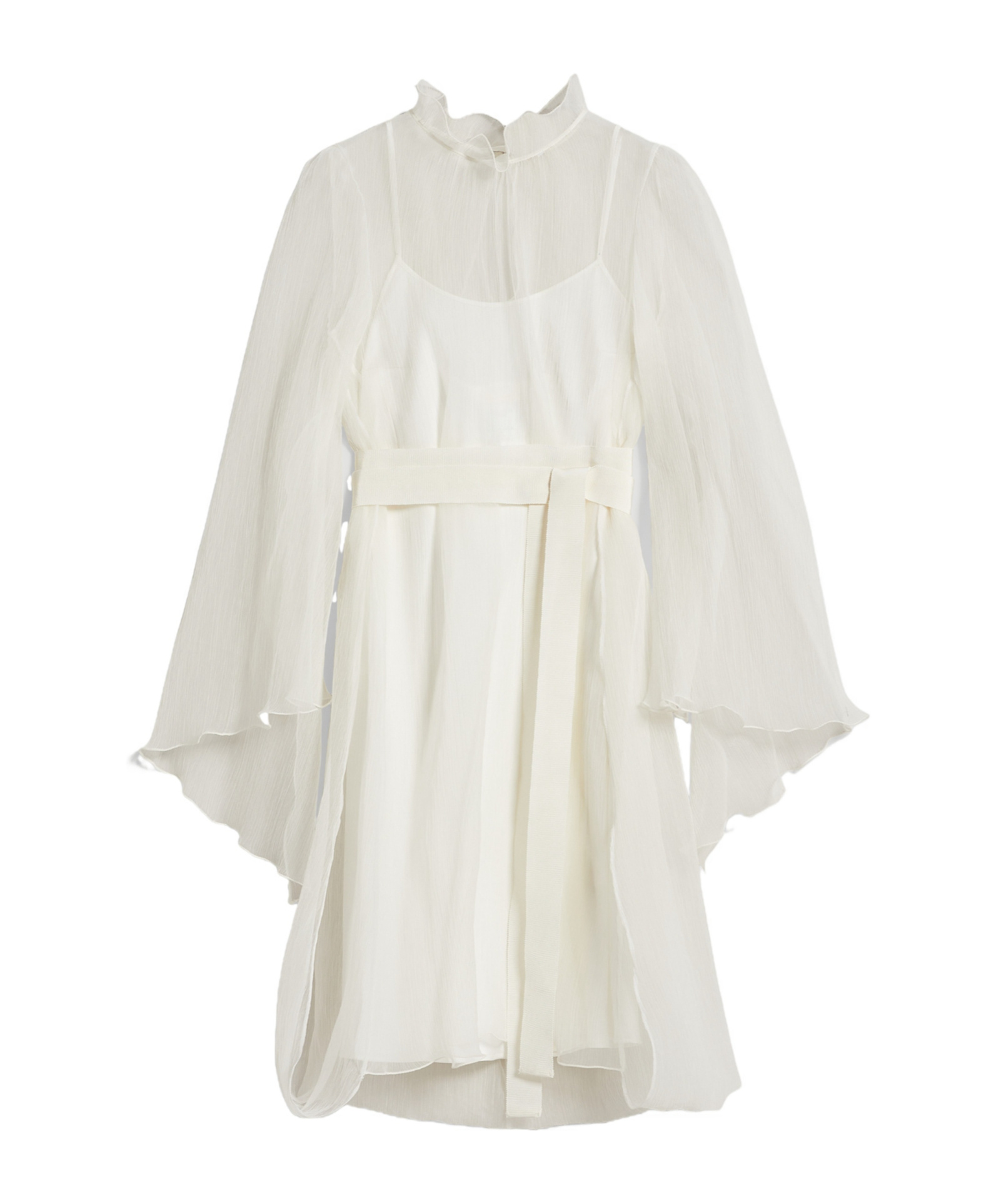 Max Mara Long Sleeve Dress In Gray
