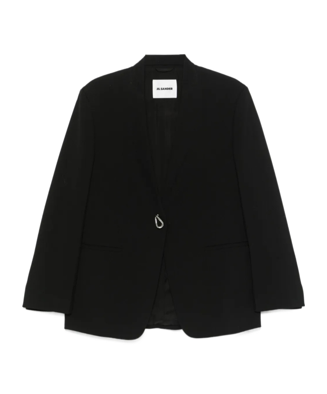 Jil Sander Wool Blazer In Black