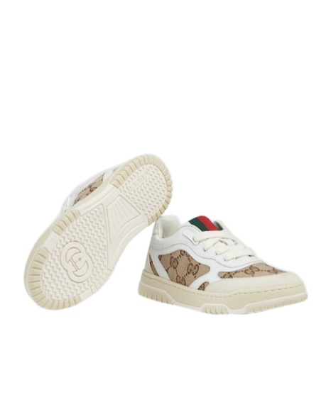 Gucci Re-web Sneakers In White
