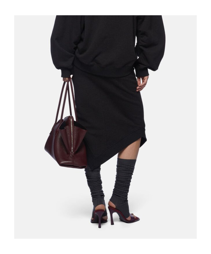 Attico Slit Skirt In Black