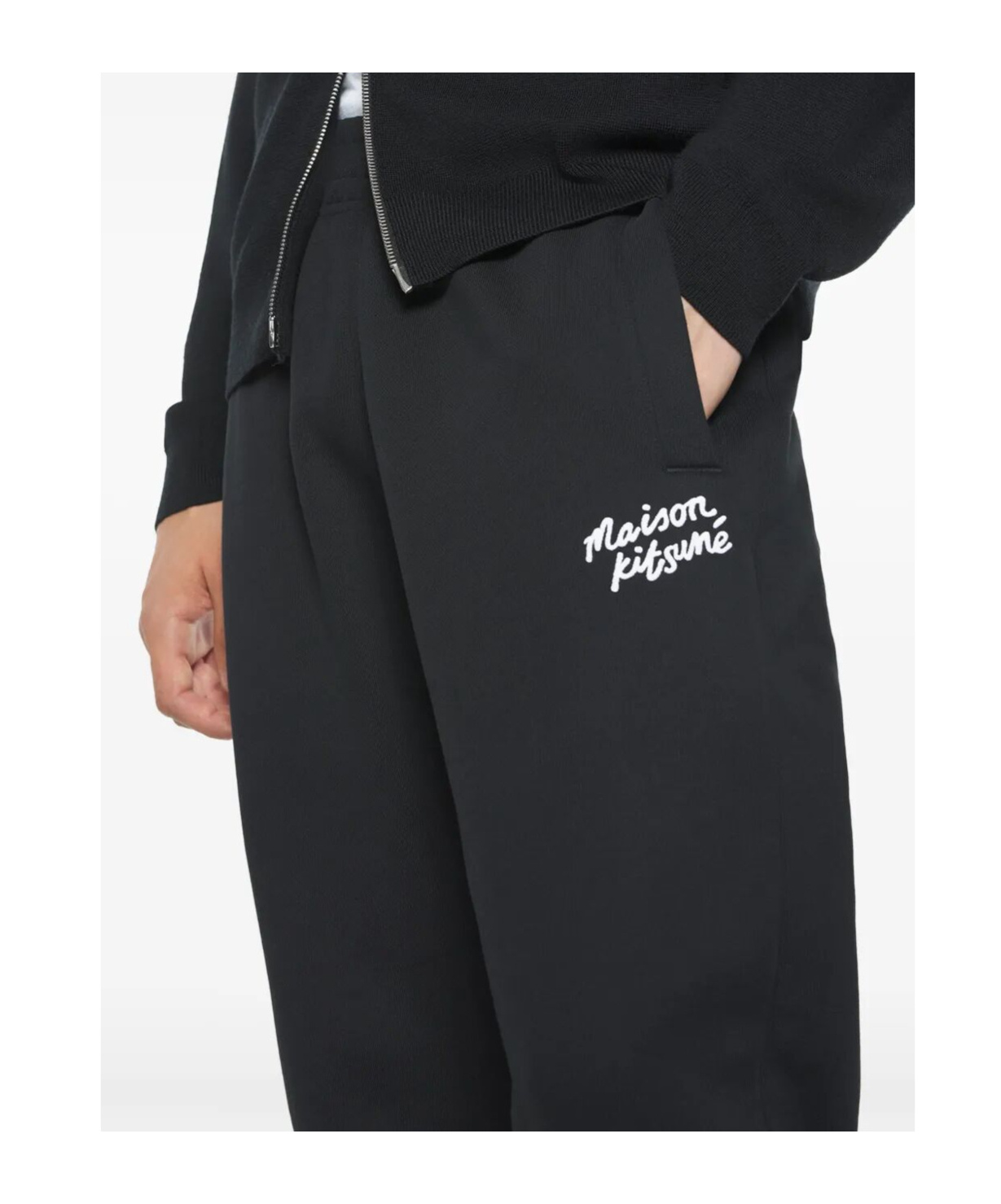 Maison Kitsuné Elasticated-waist Track Pants In Multi